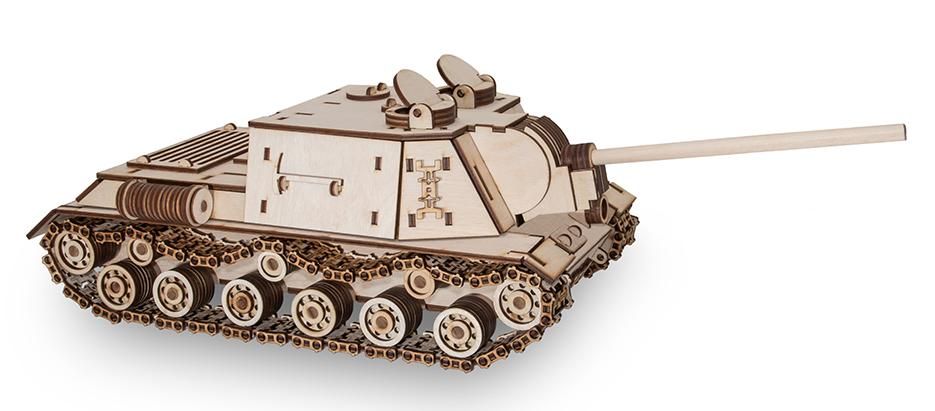Конструктор деревянный 3D EWA Танк ИСУ-152