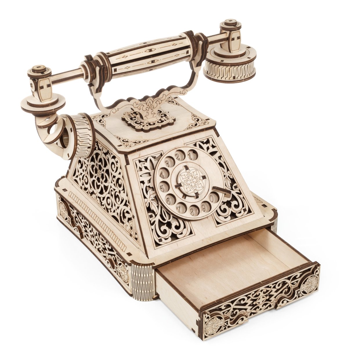 Механическая сборная модель EWA Ретро Телефон