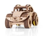 Деревянный конструктор EWA Вездеход с заводным механизмом