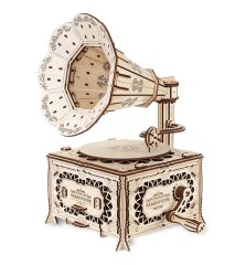 Конструктор деревянный 3D EWA Граммофон