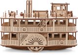 Сборная модель из дерева EWA Колесный пароход Принцесса рек