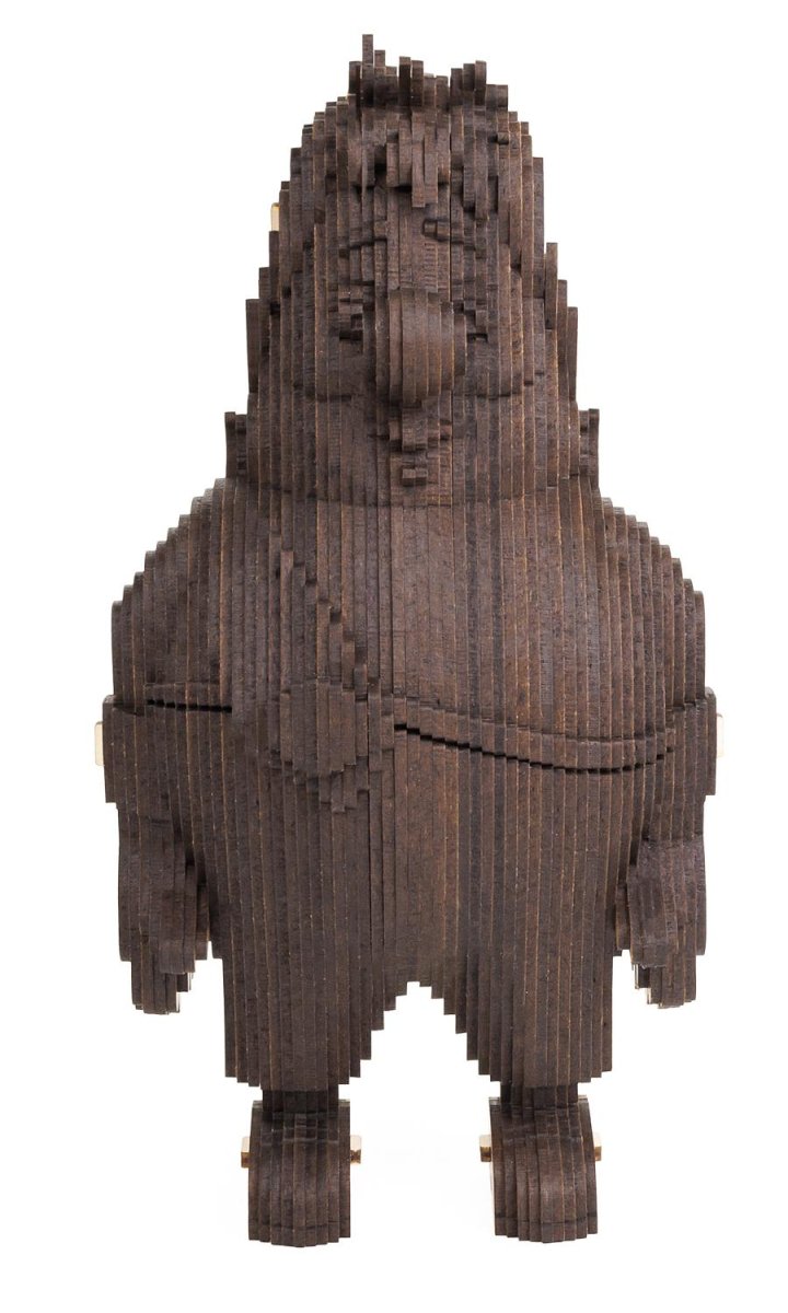 Деревянный 3D пазл копилка EWA Карлсон Союзмультфильм