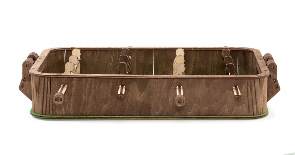 Конструктор деревянный 3D EWA Настольный футбол