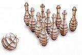 Конструктор деревянный 3D EWA Боулинг Мини