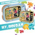 Деревянный пазл, головоломка EWA Ну, погоди 40x29 см