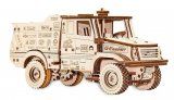 Сборная модель из дерева 3D EWA МАЗ-6440RR (заводной)