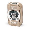 Деревянный, фигурный пазл EWA Шимпанзе M (28х28 см)