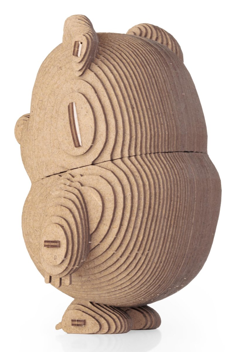 Деревянный 3D пазл копилка EWA Винни Пух Союзмультфильм