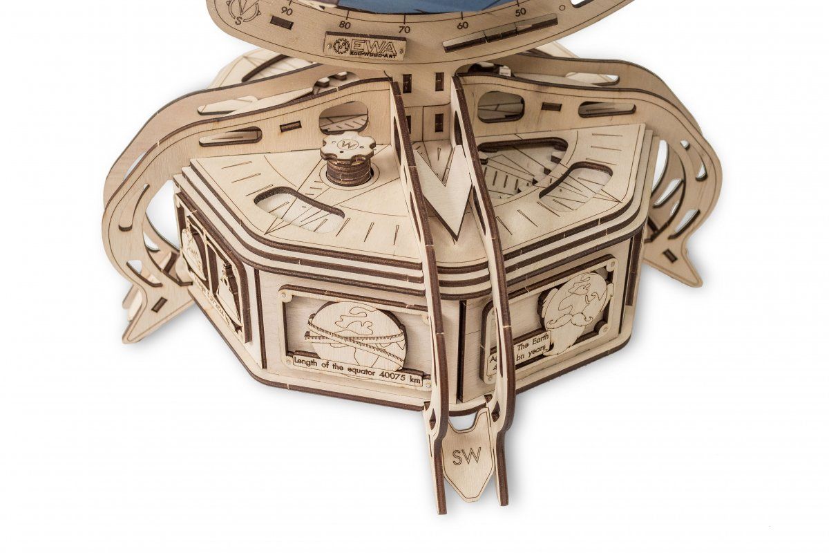 Конструктор деревянный 3D EWA Глобус