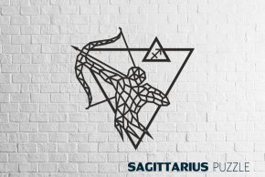 Деревянный декор настенный, панно, пазл EWA Design Стрелец