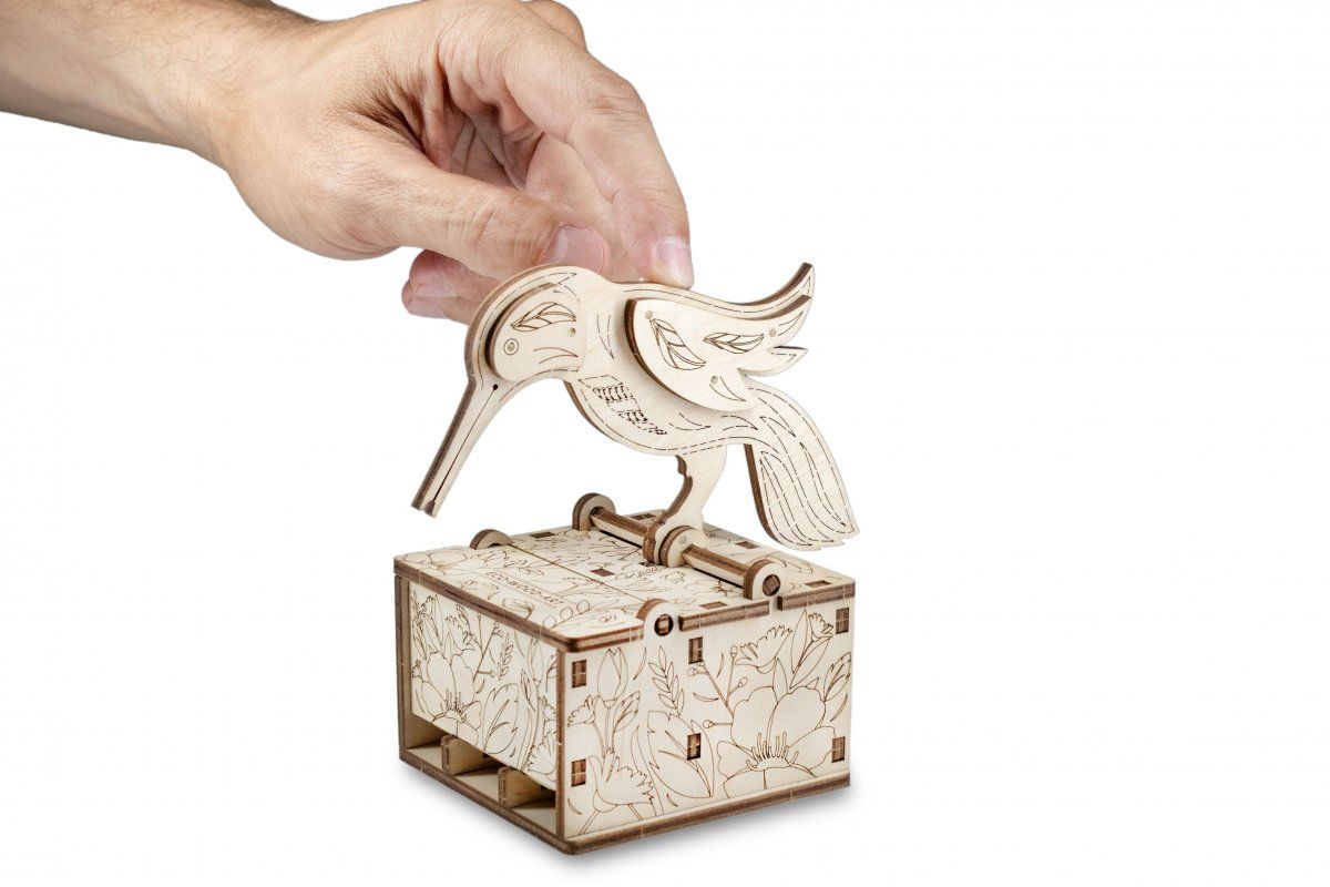 Диспенсер для зубочисток (подставка) сборная EWA Design Птичка