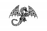 Деревянный интерьерный пазл EWA Design Дракон