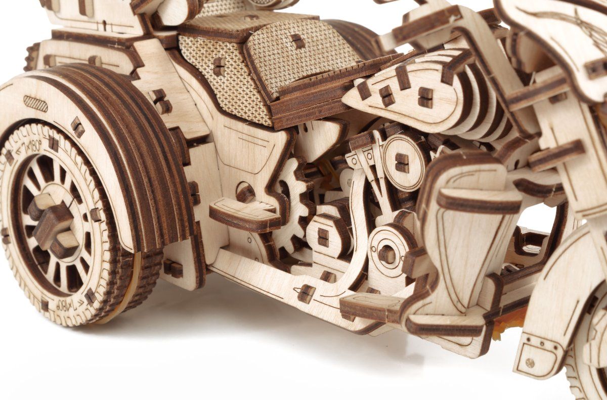 Сборная модель из дерева EWA Мотоцикл Трайк