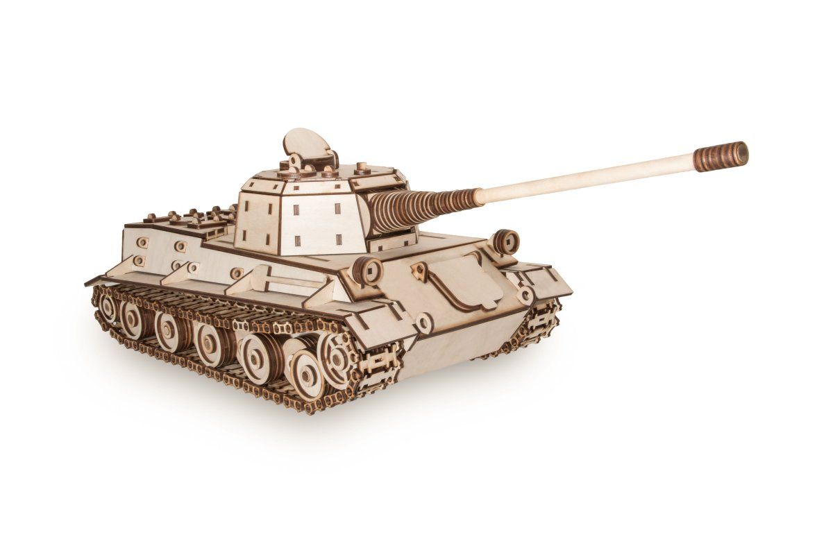Конструктор деревянный 3D EWA Танк ЛЕВ
