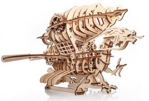 Конструктор деревянный 3D EWA Дирижабль Skylord