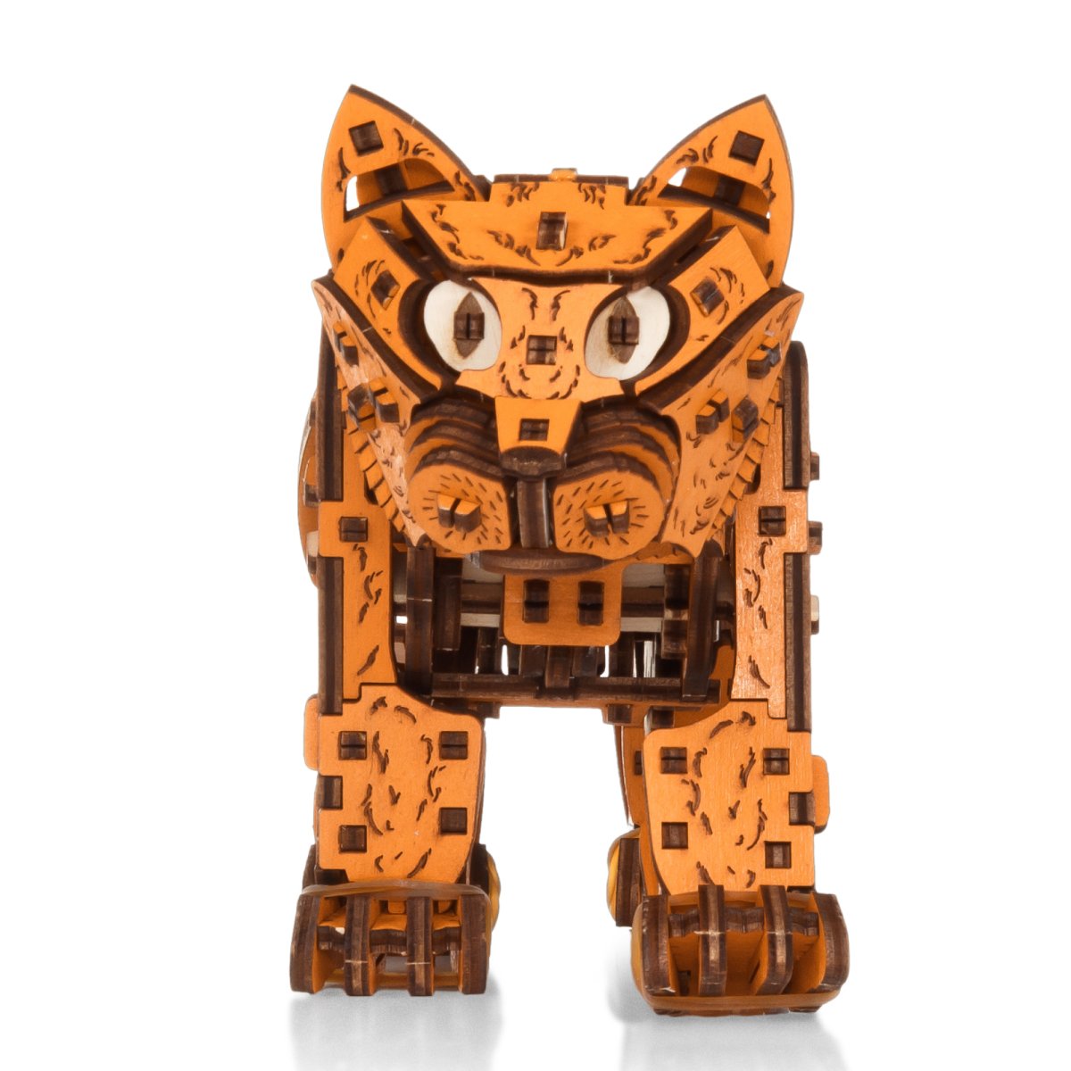 Механическая сборная модель EWA Котенок рыжий