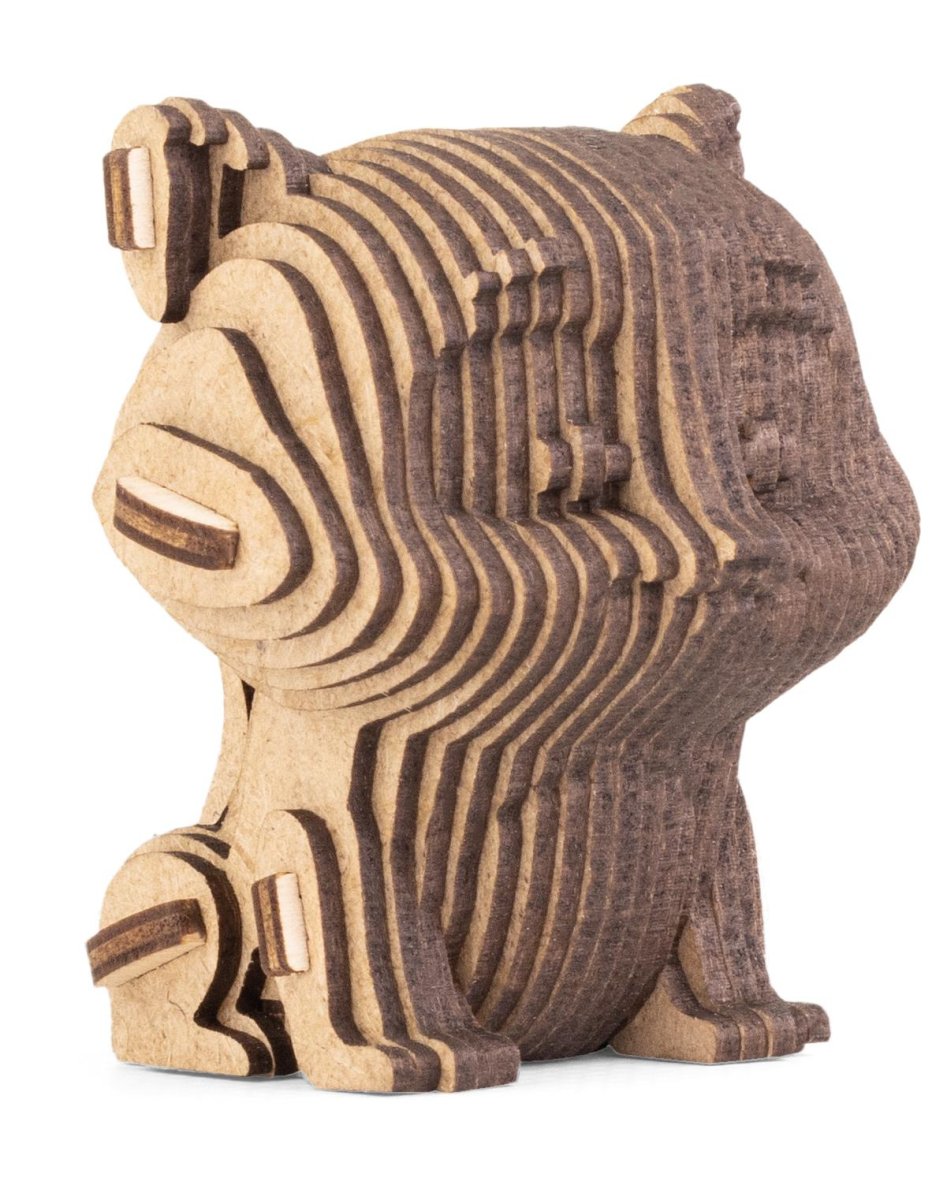 Деревянный конструктор EWA Кошечка мини