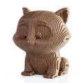Деревянный 3D пазл копилка EWA Кошечка