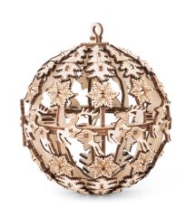 Деревянный конструктор EWA Новогодний шар для подарков