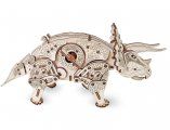 Конструктор деревянный 3D EWA Динозавр Трицератопс