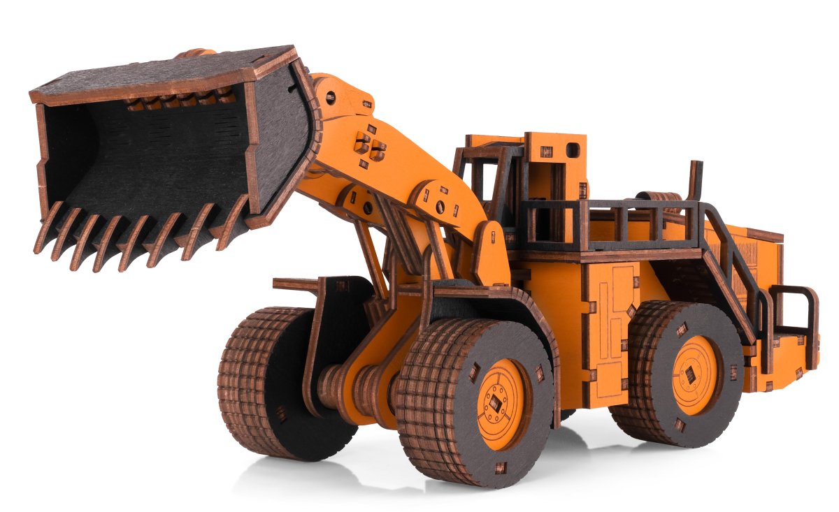 Сборная модель транспорта EWA Строительный погрузчик