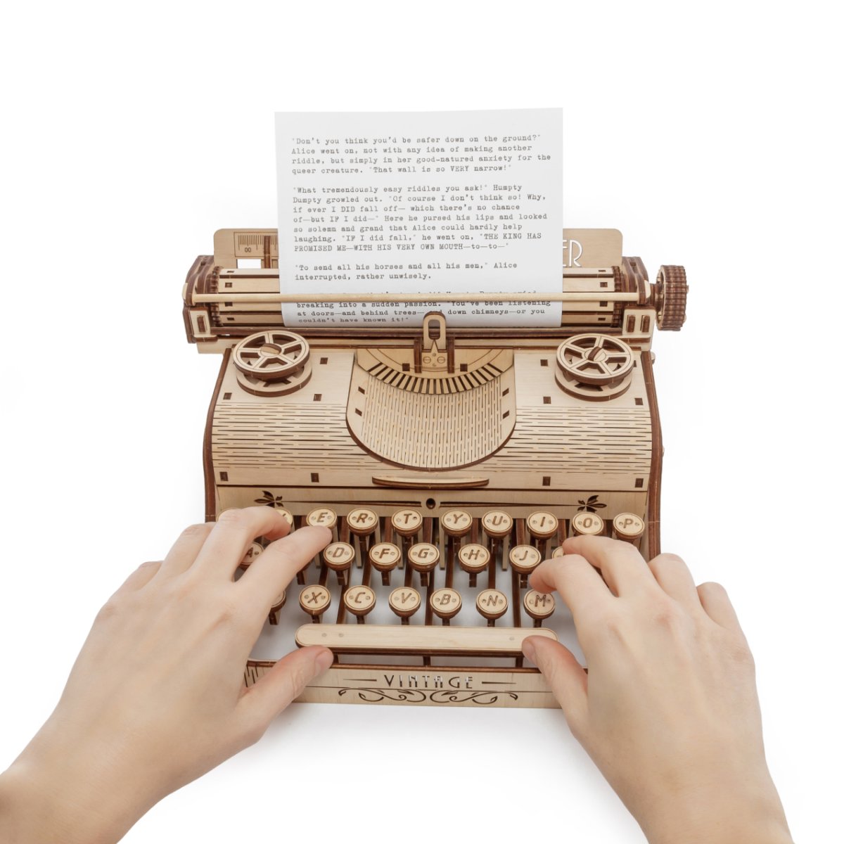 Механическая сборная модель EWA Печатная машина