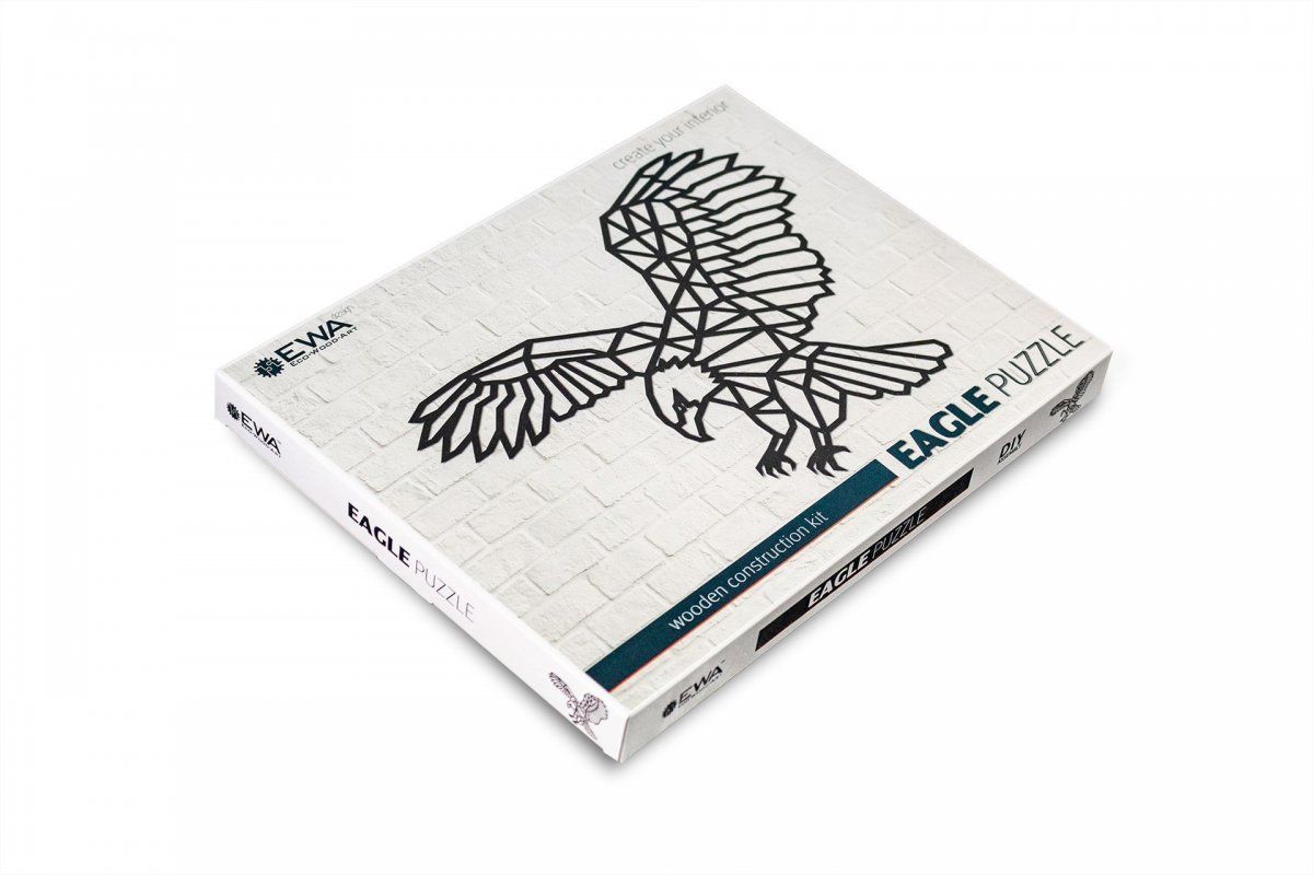 Деревянный интерьерный пазл EWA Design Орел