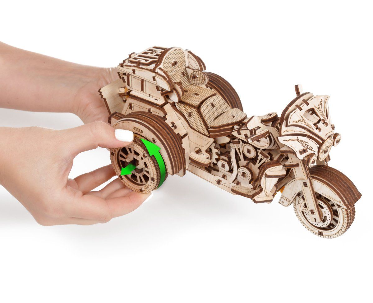 Сборная модель из дерева EWA Мотоцикл Трайк