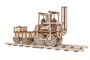 Конструктор деревянный 3D EWA Локомотив