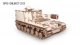 Конструктор деревянный 3D EWA Танк САУ-212
