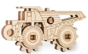 Деревянный конструктор-брелок EWA Эвик: БелАЗ