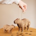 Деревянный 3D пазл копилка EWA Капибара