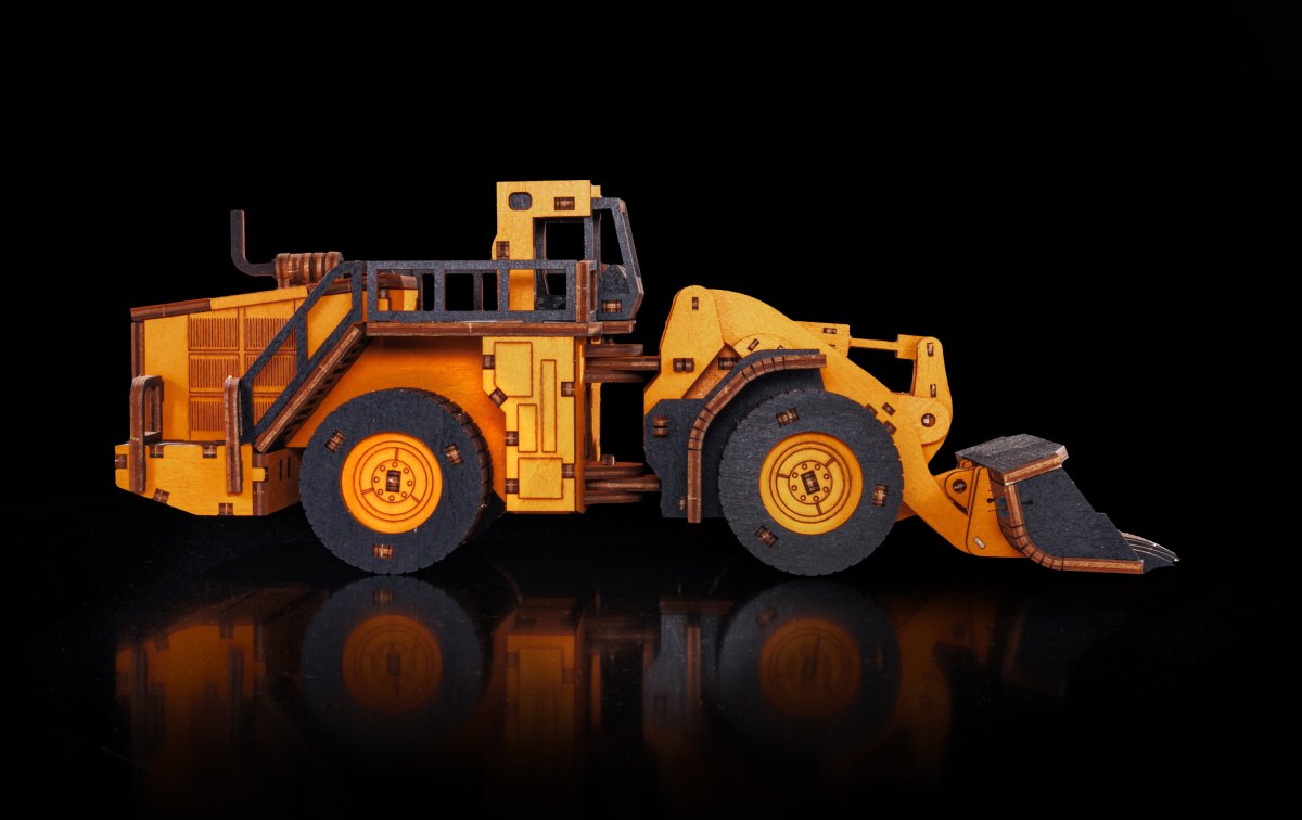 Сборная модель транспорта EWA Строительный погрузчик