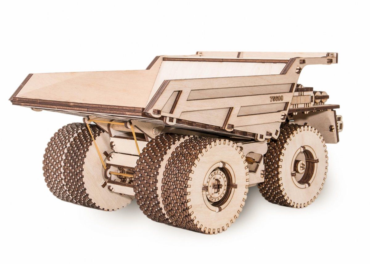 Конструктор деревянный 3D EWA BELAZ 75600