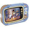 Деревянный пазл, головоломка EWA Малыш и Карлсон 40x29 см