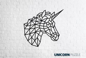 Деревянный интерьерный пазл EWA Design Единорог