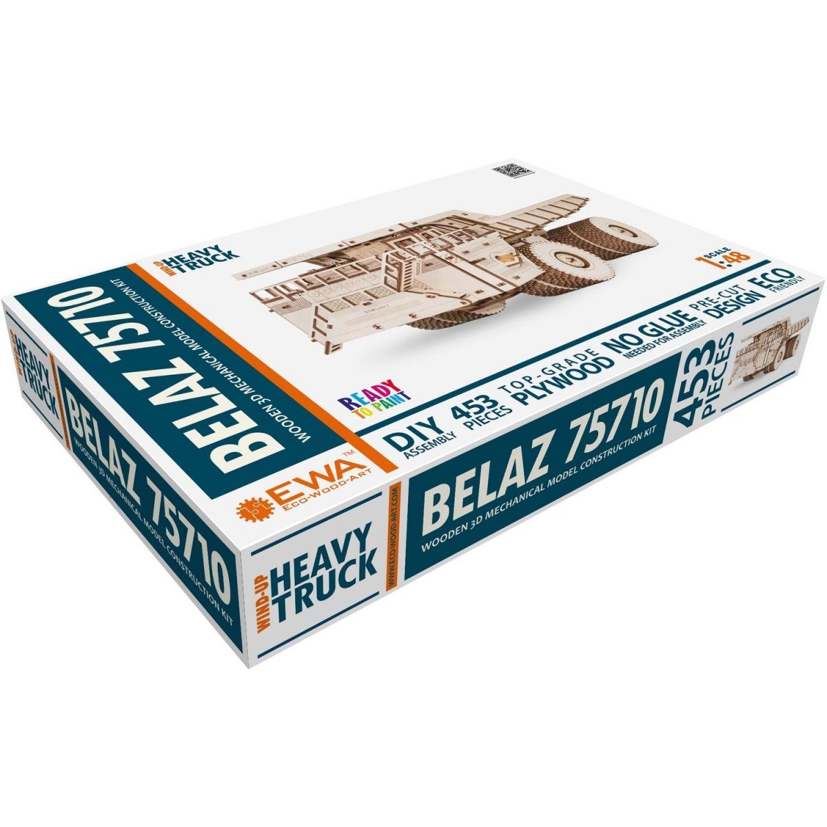 Конструктор деревянный 3D EWA BELAZ 75710