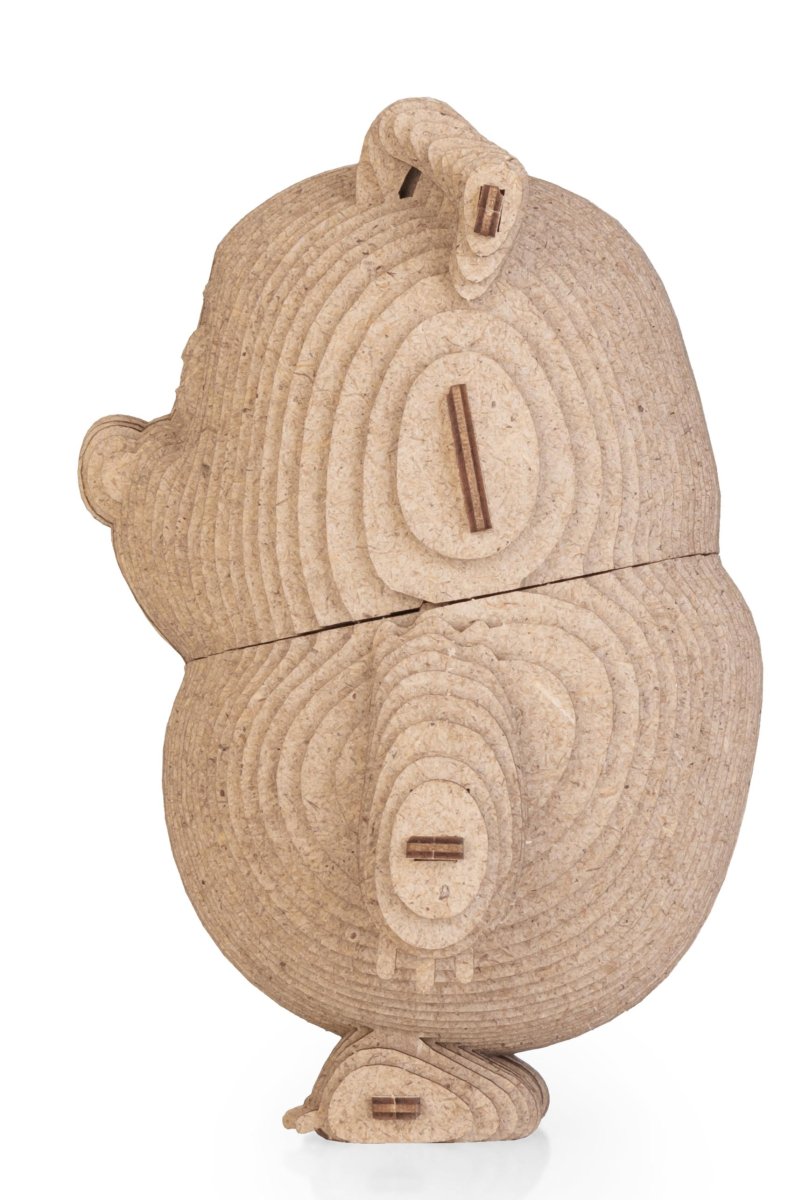 Деревянный 3D пазл копилка EWA Винни Пух Союзмультфильм