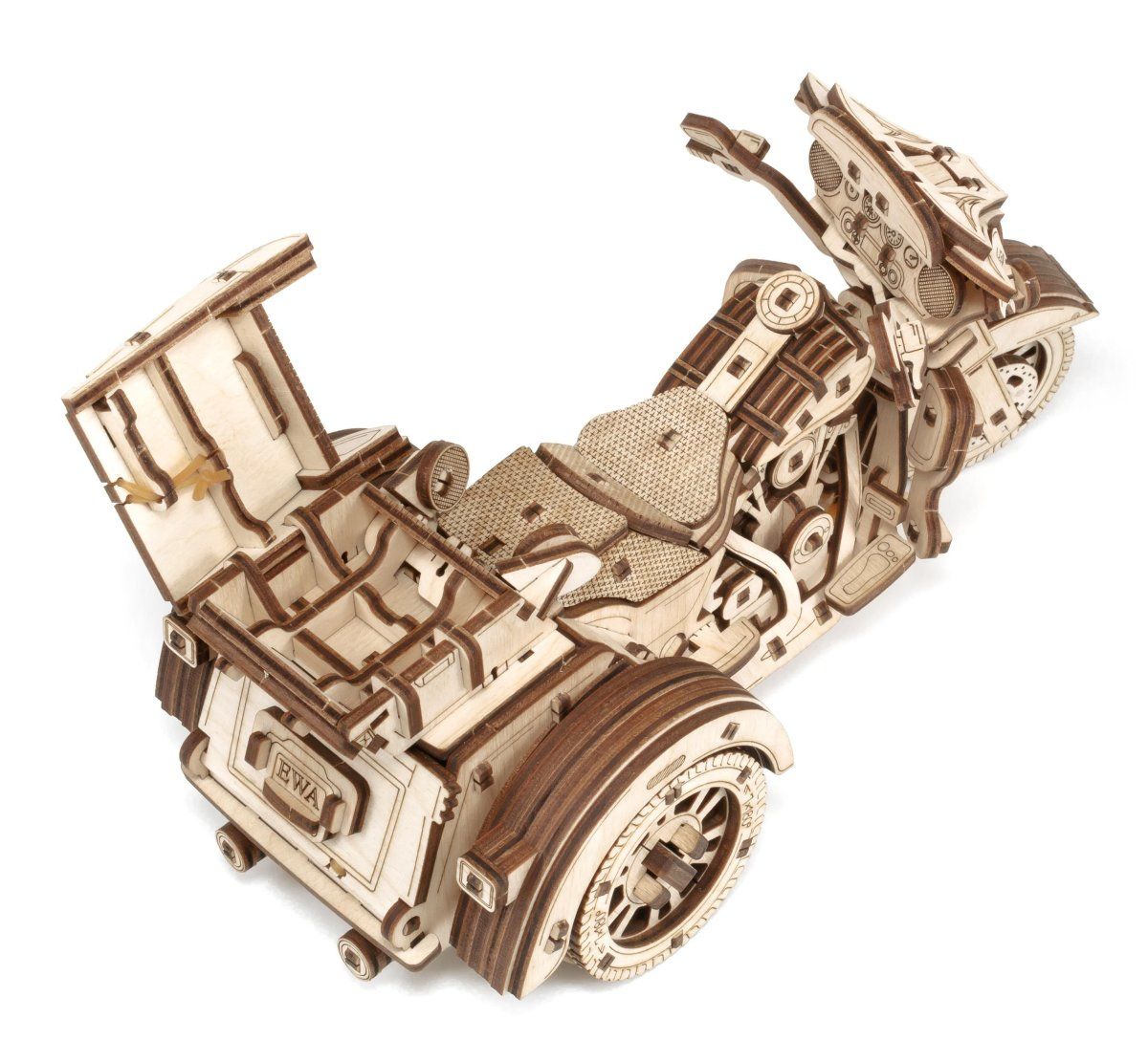 Сборная модель из дерева EWA Мотоцикл Трайк