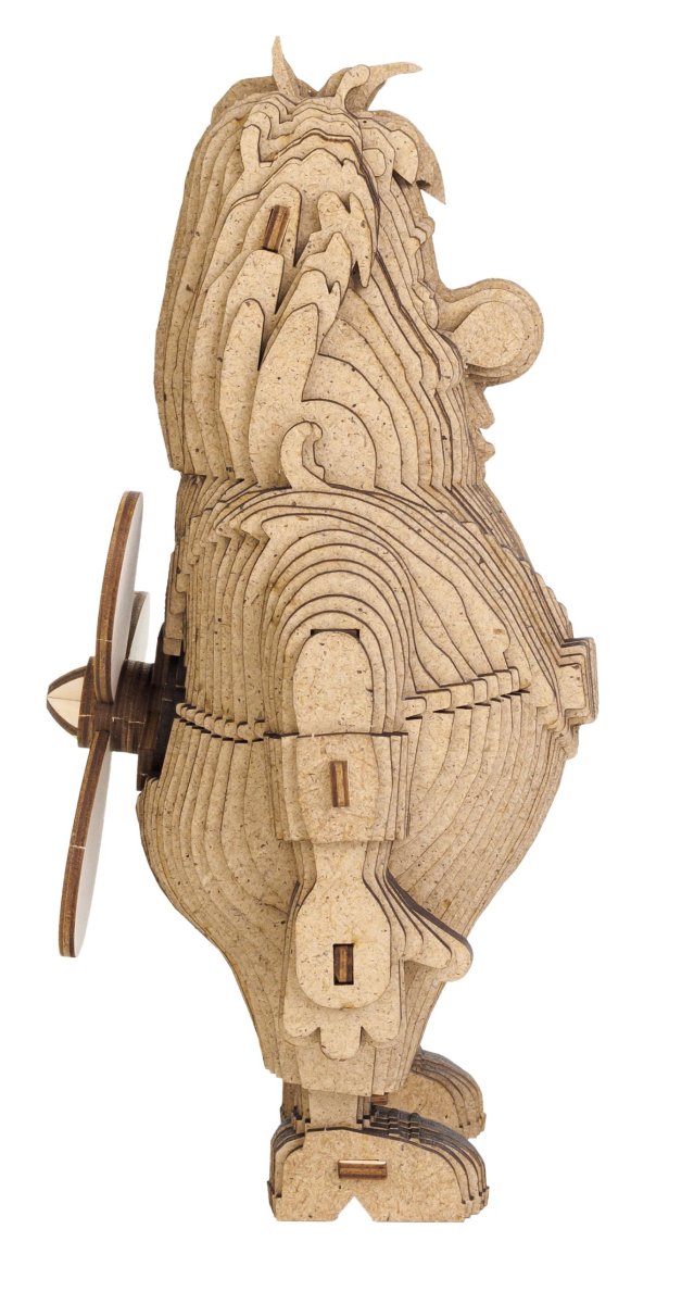 Деревянный 3D пазл копилка EWA Карлсон Союзмультфильм