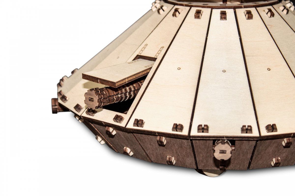 Конструктор деревянный 3D EWA Танк Да Винчи