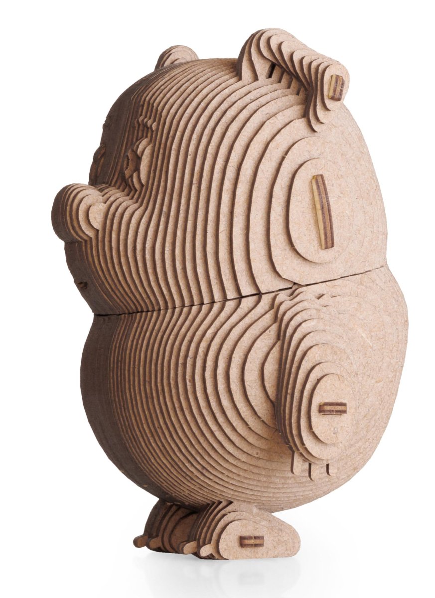 Деревянный 3D пазл копилка EWA Винни Пух Союзмультфильм