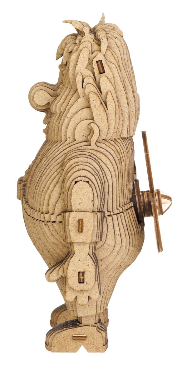 Деревянный 3D пазл копилка EWA Карлсон Союзмультфильм