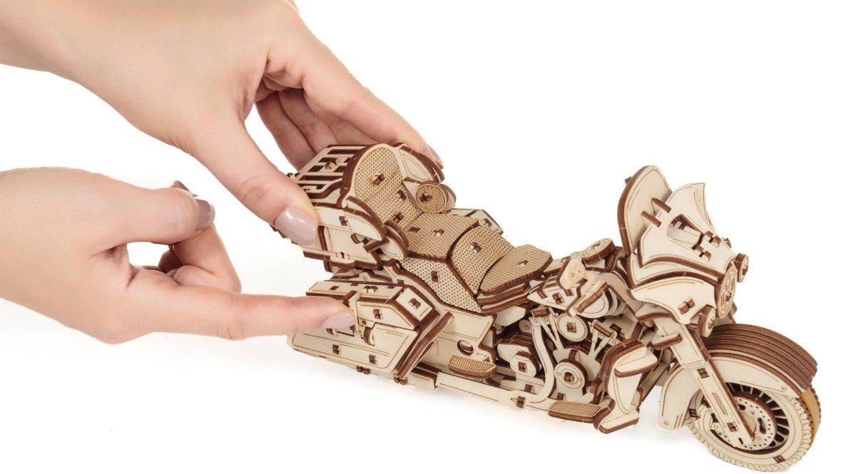 Сборная модель из дерева EWA Мотоцикл Байк