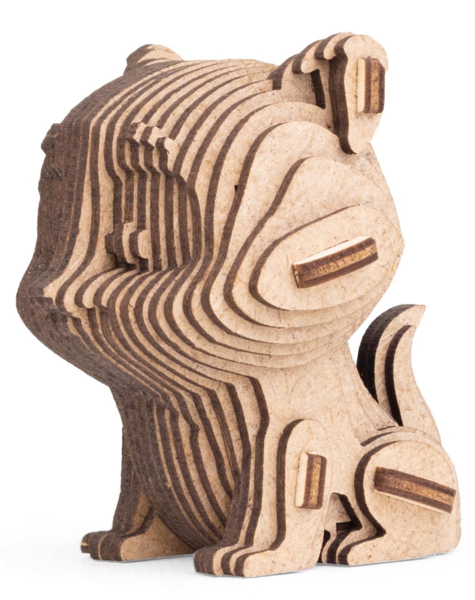 Деревянный конструктор EWA Кошечка мини