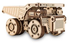 Конструктор деревянный 3D EWA BELAZ MINI