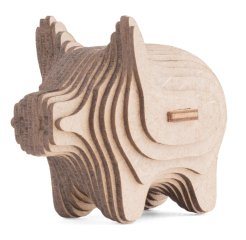 Деревянный конструктор EWA Свинка мини