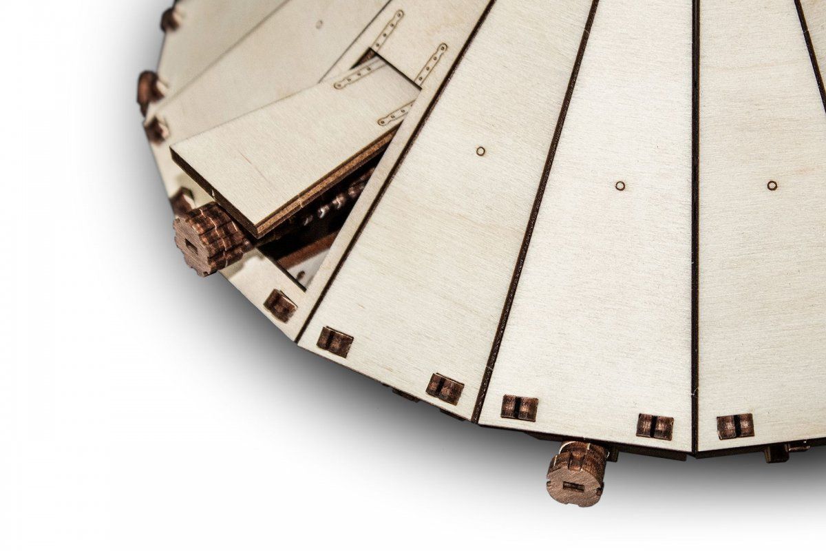 Конструктор деревянный 3D EWA Танк Да Винчи