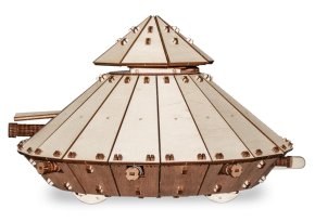 Конструктор деревянный 3D EWA Танк Да Винчи
