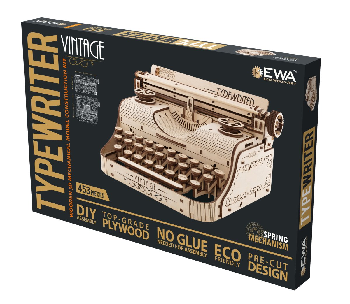 Механическая сборная модель EWA Печатная машина